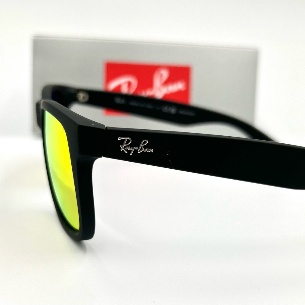 Ray-Ban Polarized Sunglasses Mens Justin RB4165 Flash Mirror Lens 54-16… - Picture 12 of 15